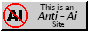 anti AI button